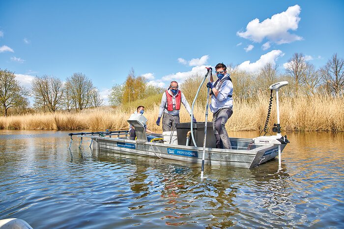 Traitement de la sur bateau