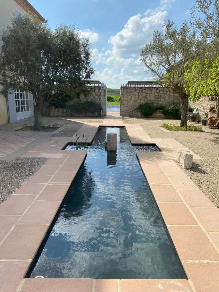 Bassin d'ornement en EPDM